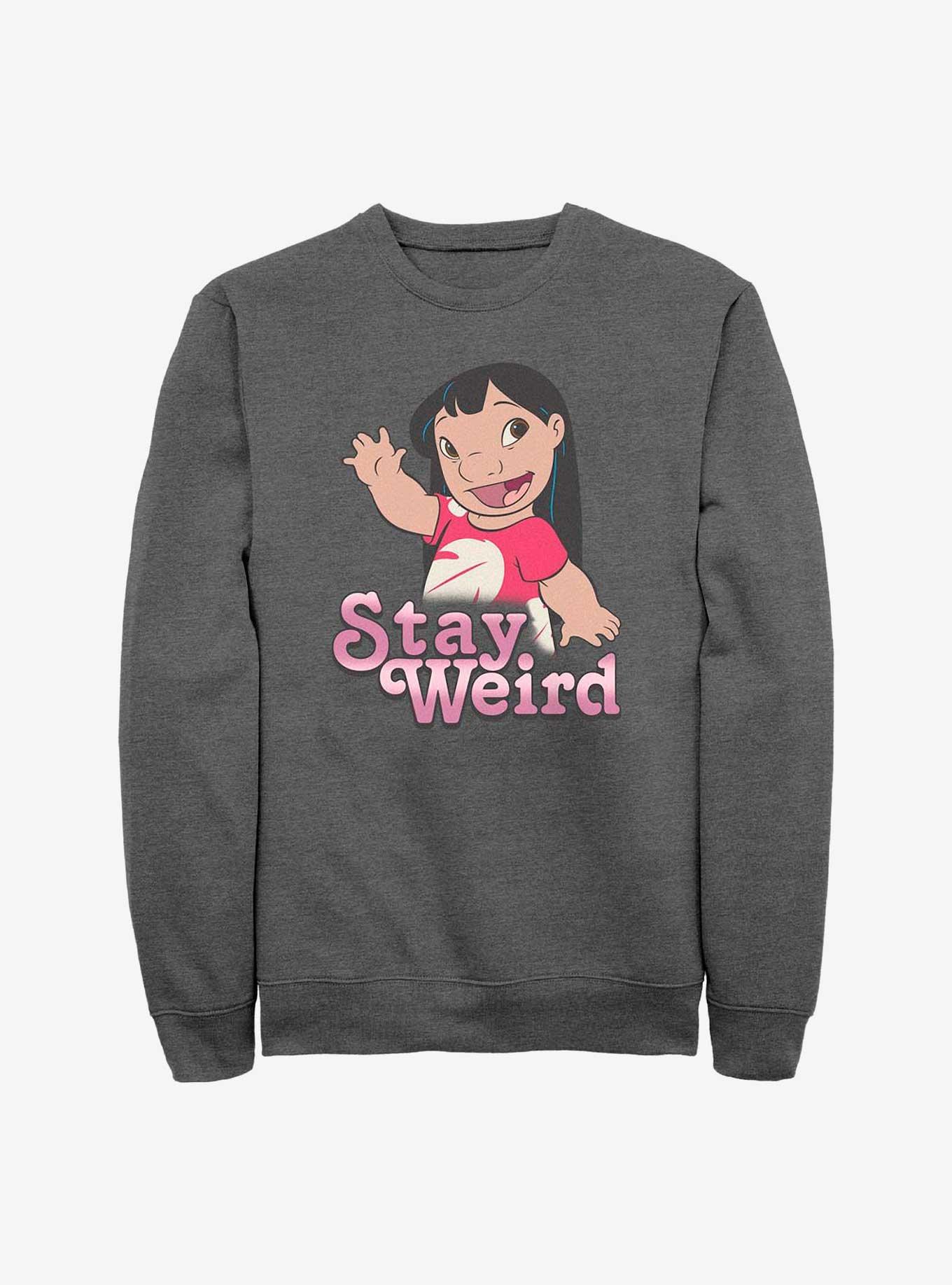 Disney Lilo & Stitch Stay Weird Lilo Sweatshirt, , hi-res