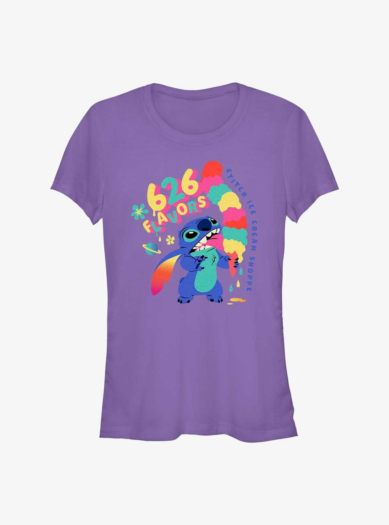 Disney Lilo & Stitch 626 Flavors Girls T-Shirt, PURPLE, hi-res