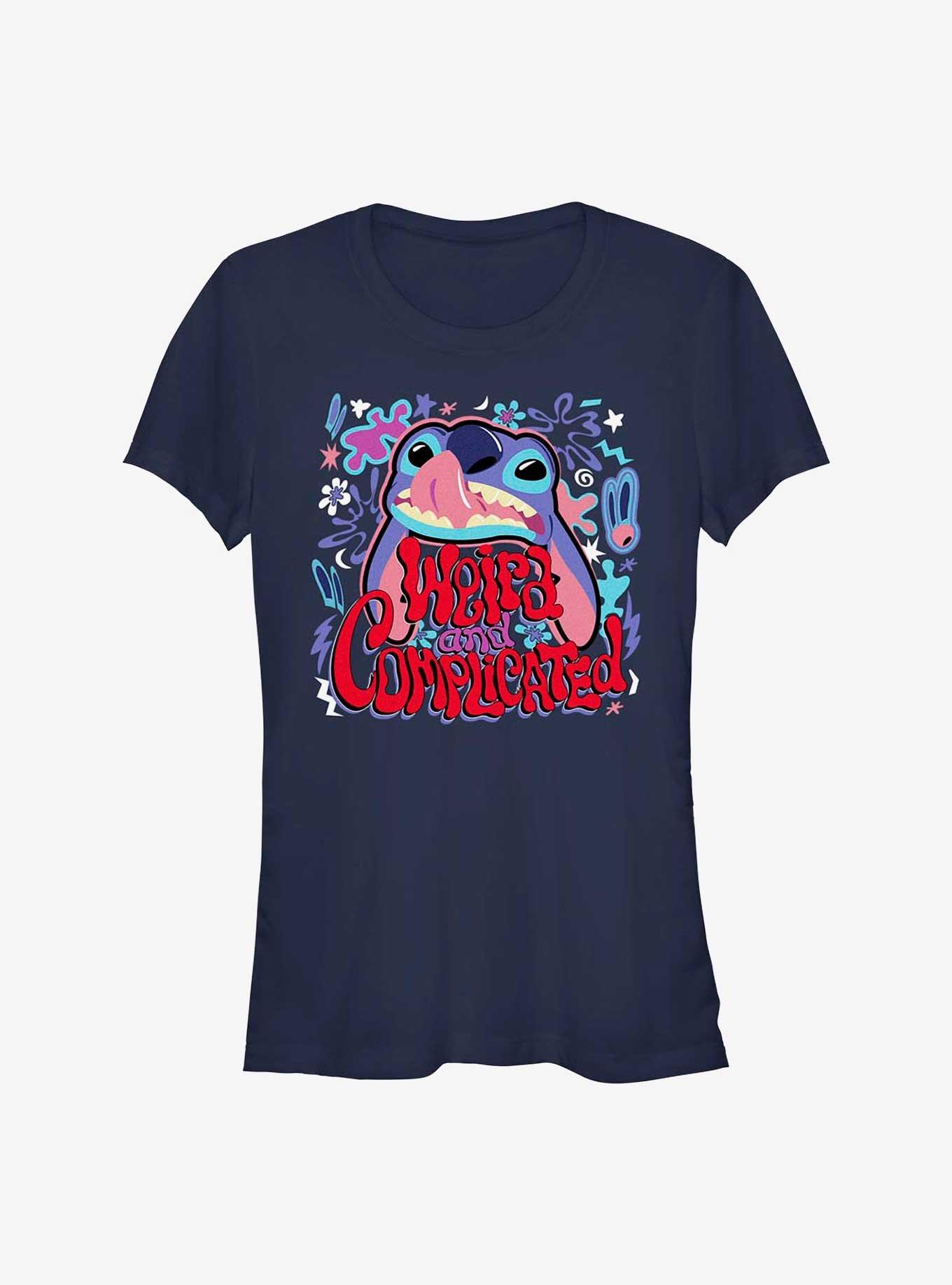 Disney Lilo & Stitch Weird and Complicated Girls T-Shirt
