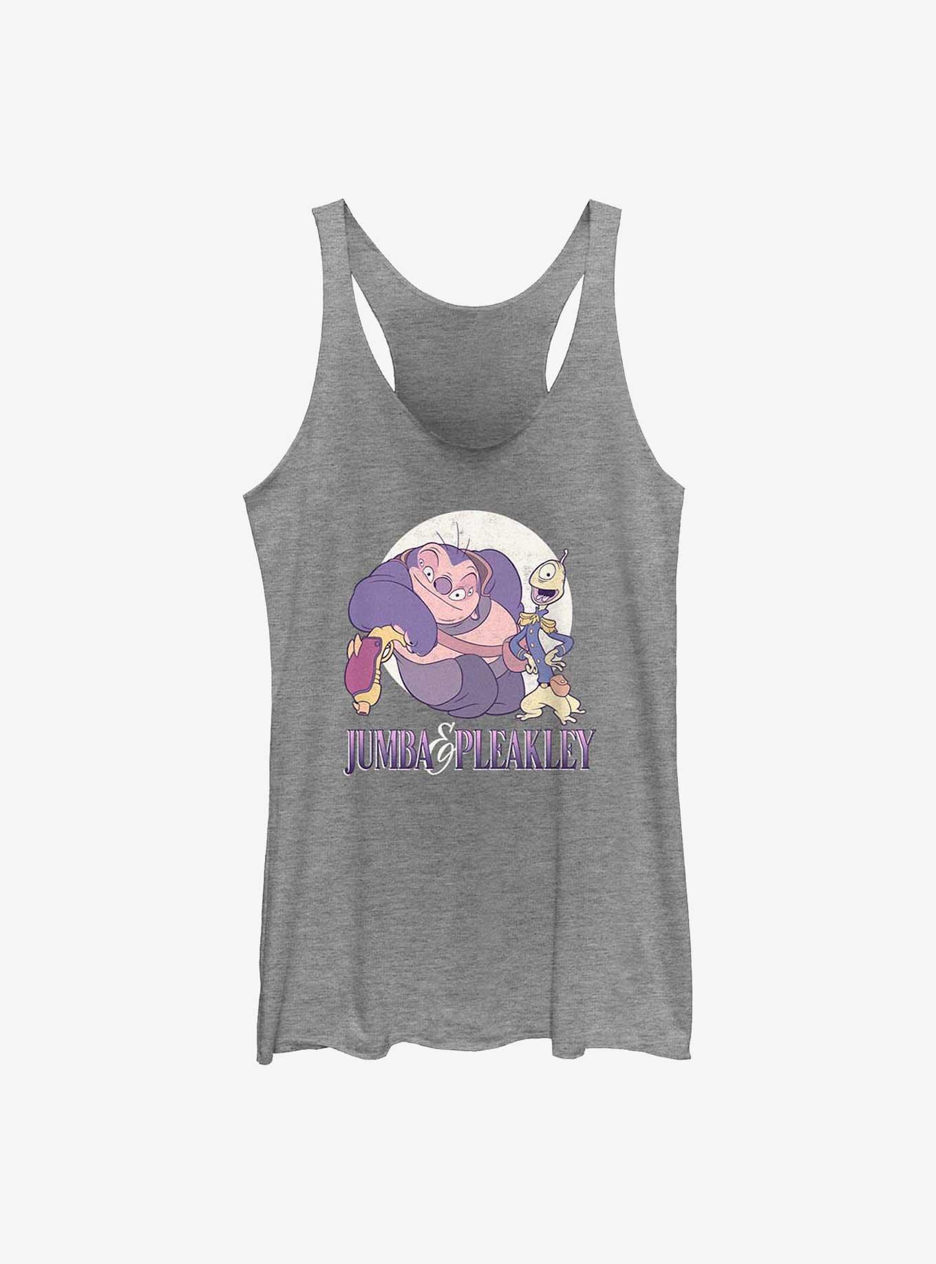 Disney Lilo & Stitch Jumba & Pleakley Girls Tank, GRAY HTR, hi-res