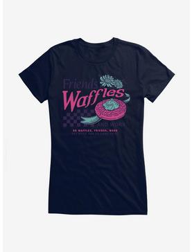 Parks And Recreation Friends Waffles Work Girls T-Shirt, , hi-res