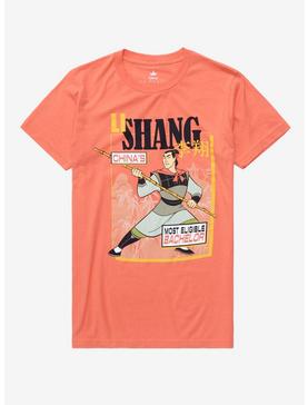Disney Mulan Li Shang Magazine Cover T-Shirt - BoxLunch Exclusive , , hi-res