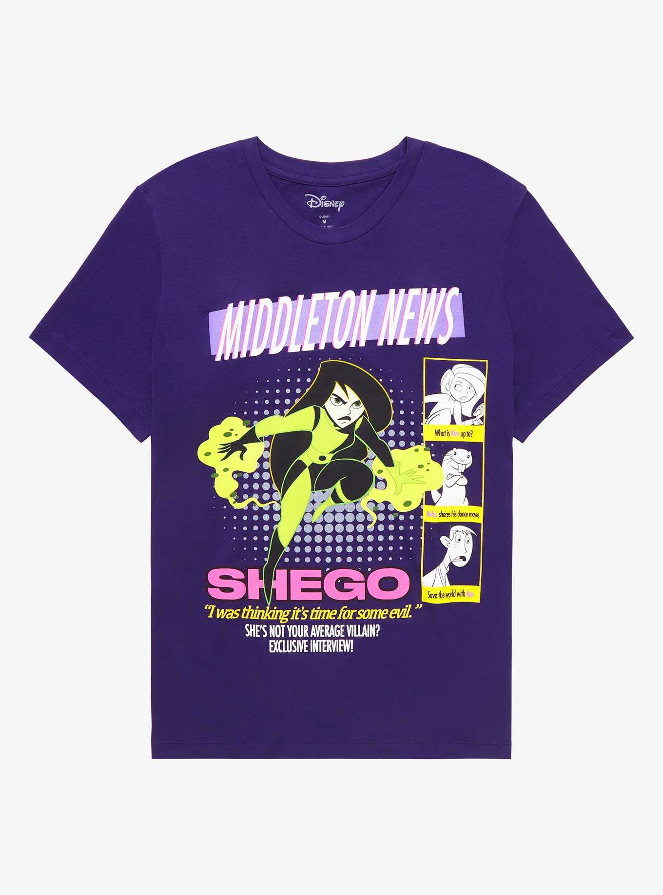 Disney Kim Possible Shego Magazine Cover T-Shirt - BoxLunch Exclusive, , hi-res