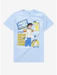 Disney The Little Mermaid Prince Eric Magazine Cover T-Shirt - BoxLunch Exclusive , LIGHT BLUE, hi-res
