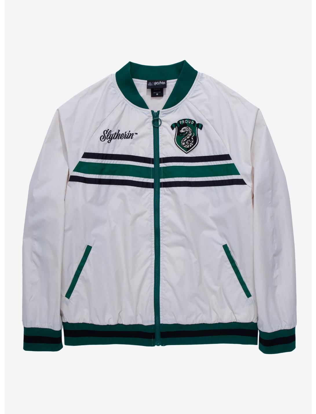 Harry Potter Slytherin Crest Windbreaker - BoxLunch Exclusive , MULTI, hi-res