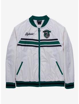 Plus Size Harry Potter Slytherin Crest Windbreaker - BoxLunch Exclusive , , hi-res