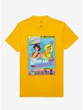 Disney Aladdin Magazine Cover T-Shirt - BoxLunch Exclusive, GOLDEN YELLOW, hi-res
