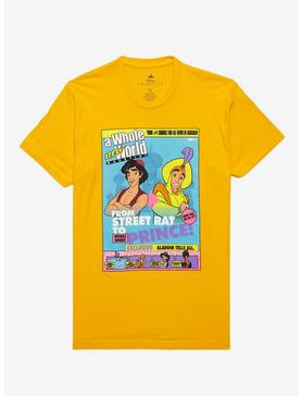 Plus Size Disney Aladdin Magazine Cover T-Shirt - BoxLunch Exclusive, , hi-res