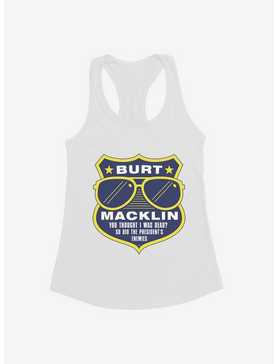 Parks And Recreation Burt Macklin Badge Girls Tank, , hi-res