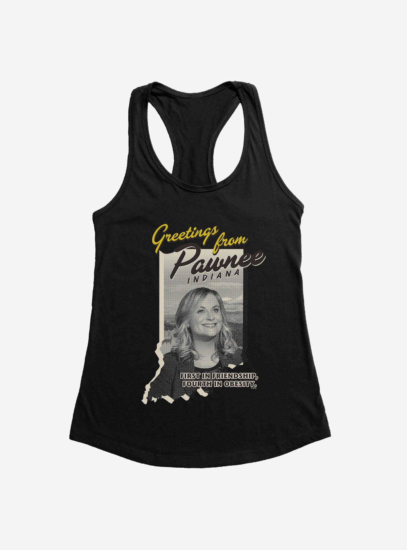 Parks And Recreation Greetings Pawnee Girls Tank