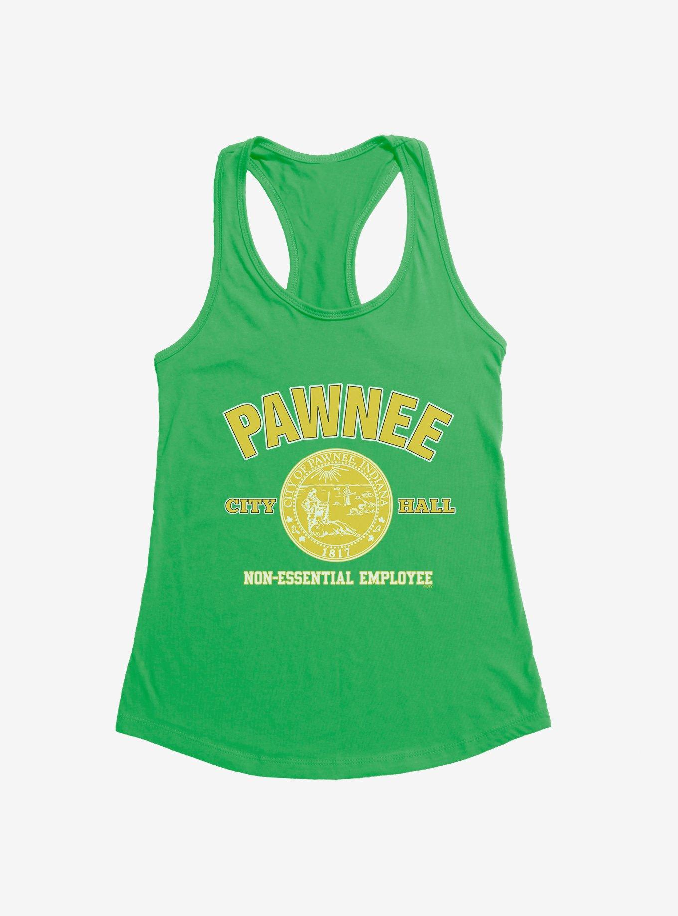 Parks And Recreation Pawnee Non-Essential Employee Girls Tank, , hi-res