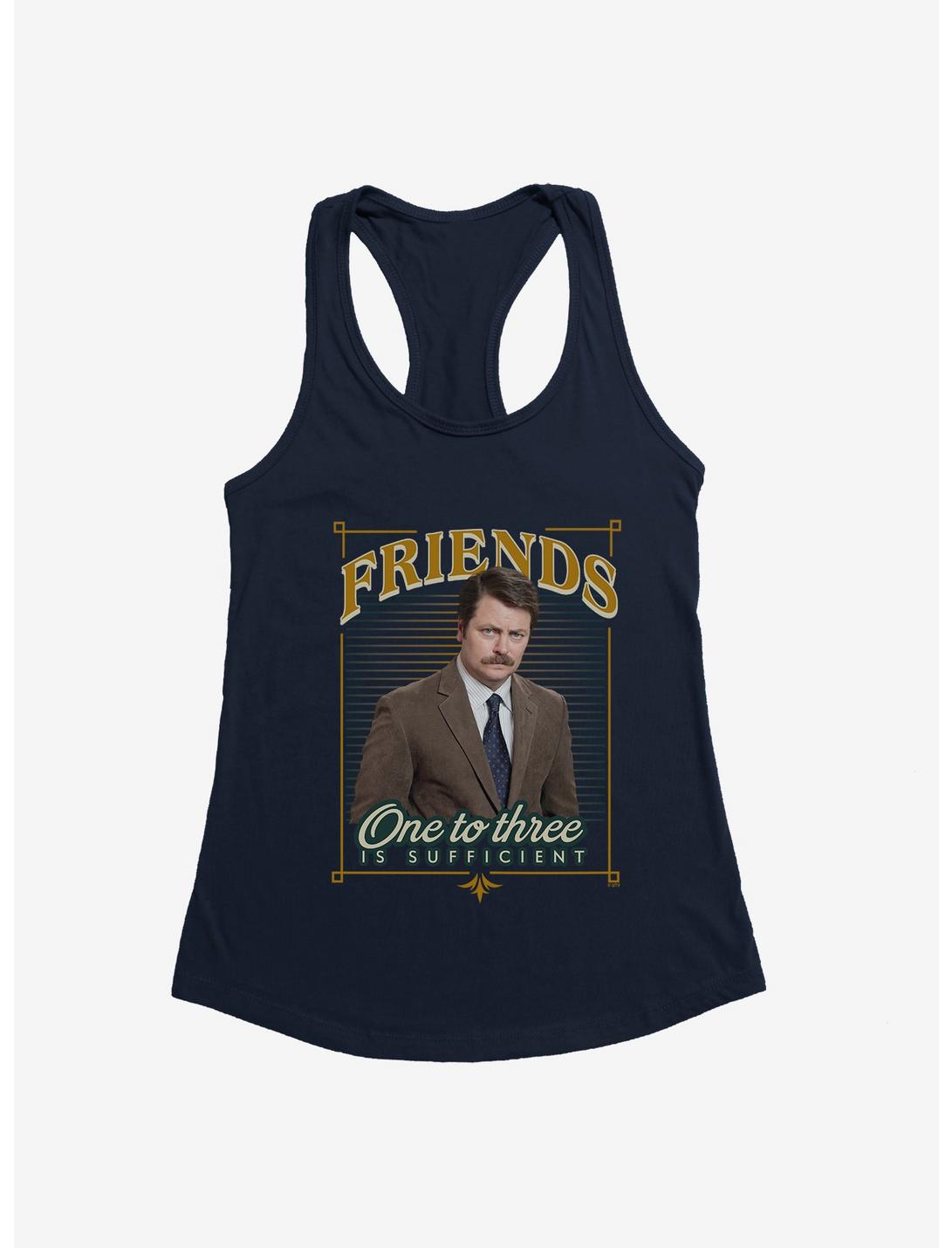 Parks And Recreation Sufficient Friends Girls Tank, , hi-res