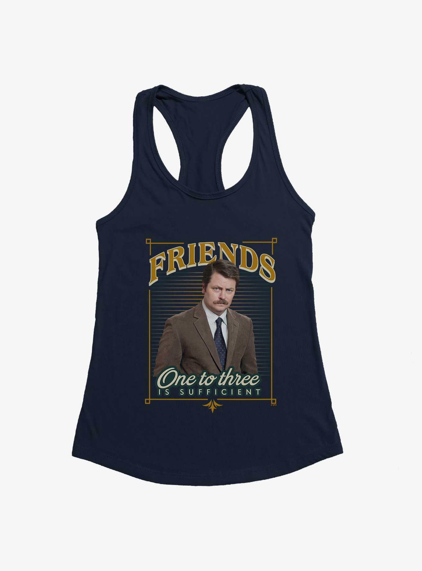 Parks And Recreation Sufficient Friends Girls Tank, , hi-res