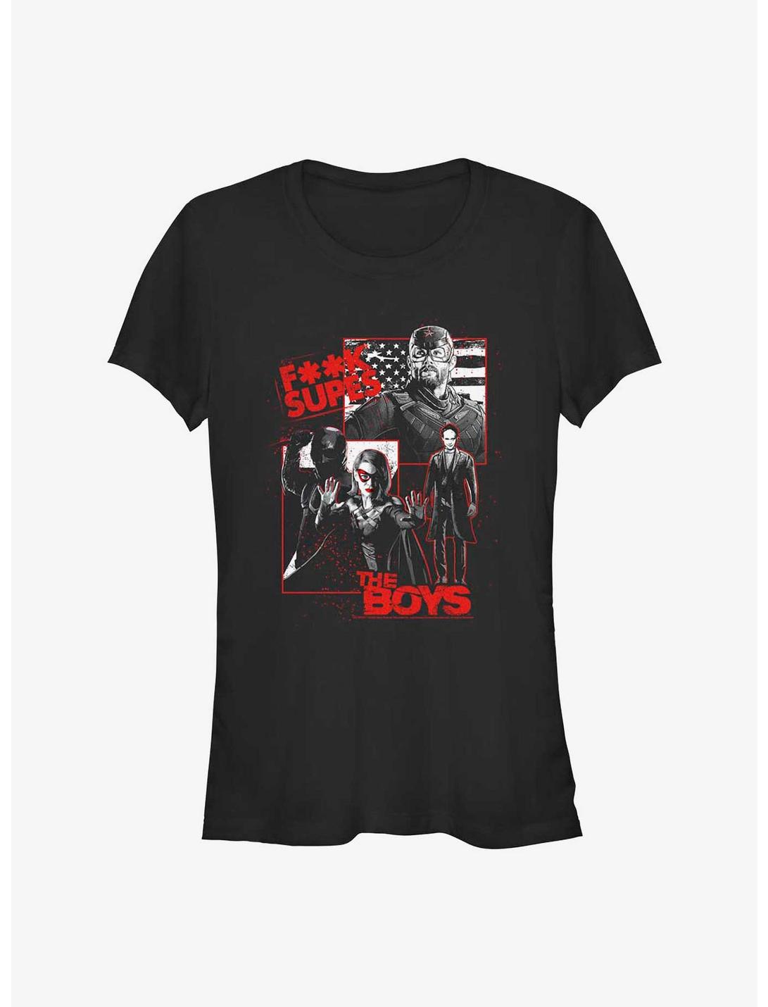 The Boys Anti-Supes Girls T-Shirt, BLACK, hi-res