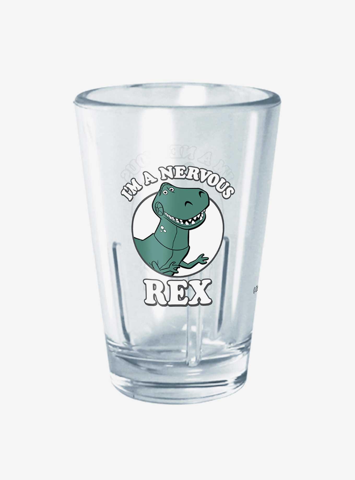 Disney Pixar Toy Story Nervous Rex Mini Glass, , hi-res