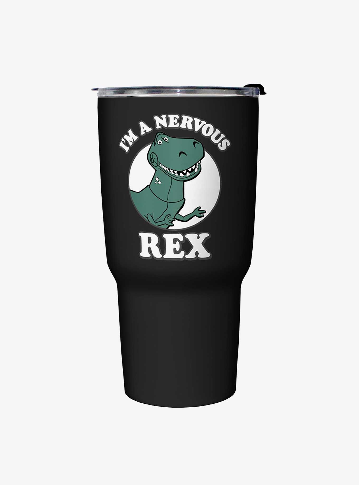 Disney Pixar Toy Story Nervous Rex Travel Mug, , hi-res