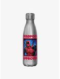 Marvel Deadpool Approved Stainless Steel Water Bottle, , hi-res