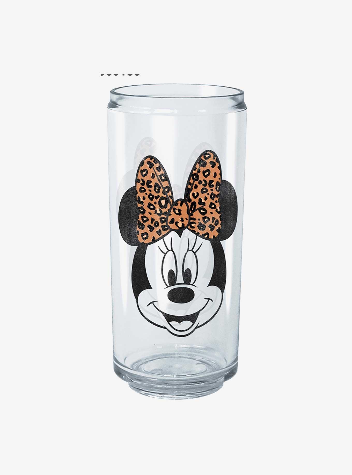 Disney Mickey Mouse Minnie Leopard Bow Can Cup, , hi-res