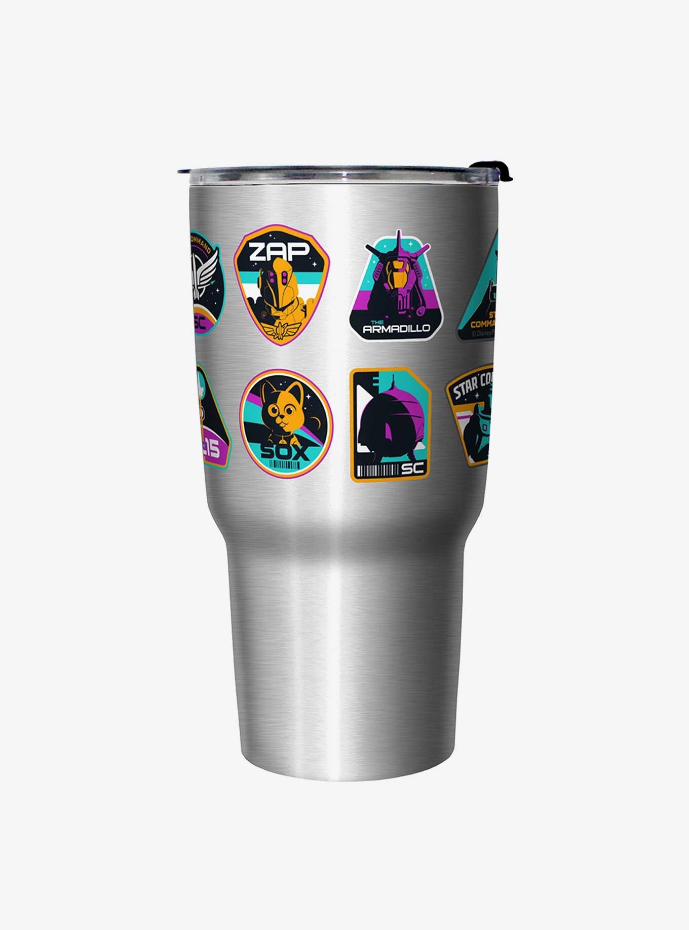 Disney Pixar Lightyear Icon Badges Travel Mug, , hi-res