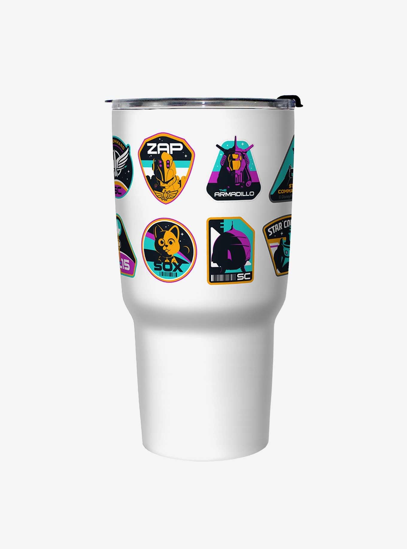 Disney Pixar Lightyear Icon Badges Travel Mug, , hi-res