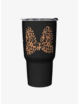 Disney Mickey Mouse Animal Print Bow Travel Mug, , hi-res