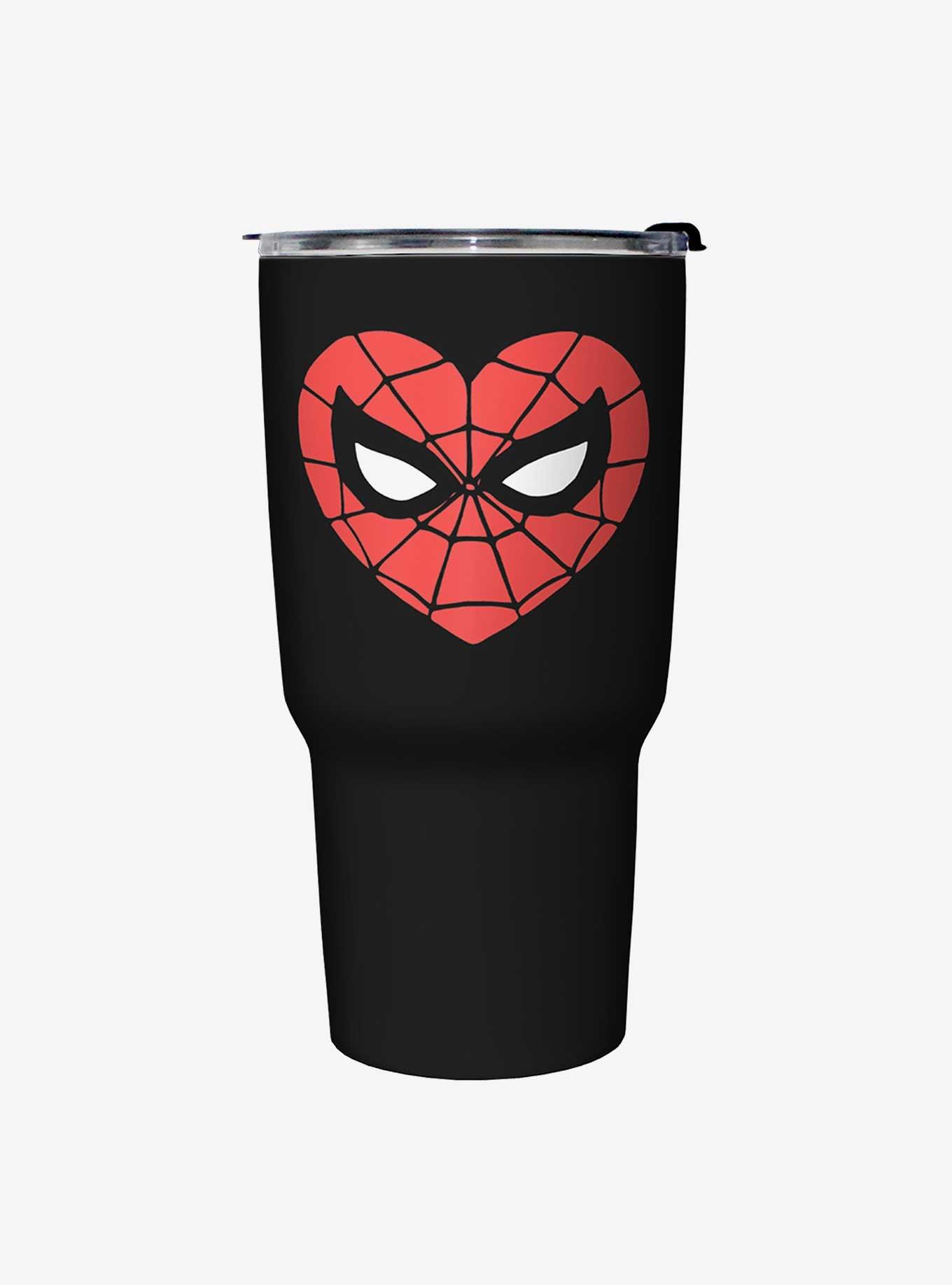 Marvel Spider-Man Spidey Heartbreaker Stainless Steel Water Bottle - BLACK