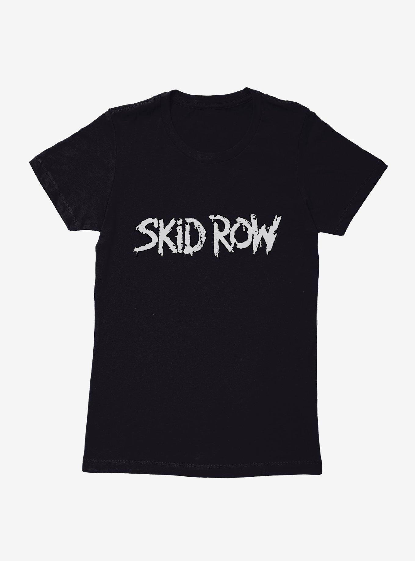 Skid Row White Logo Womens T-Shirt, , hi-res