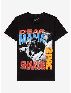 Tupac Dear Mama Boyfriend Fit Girls T-Shirt, , hi-res