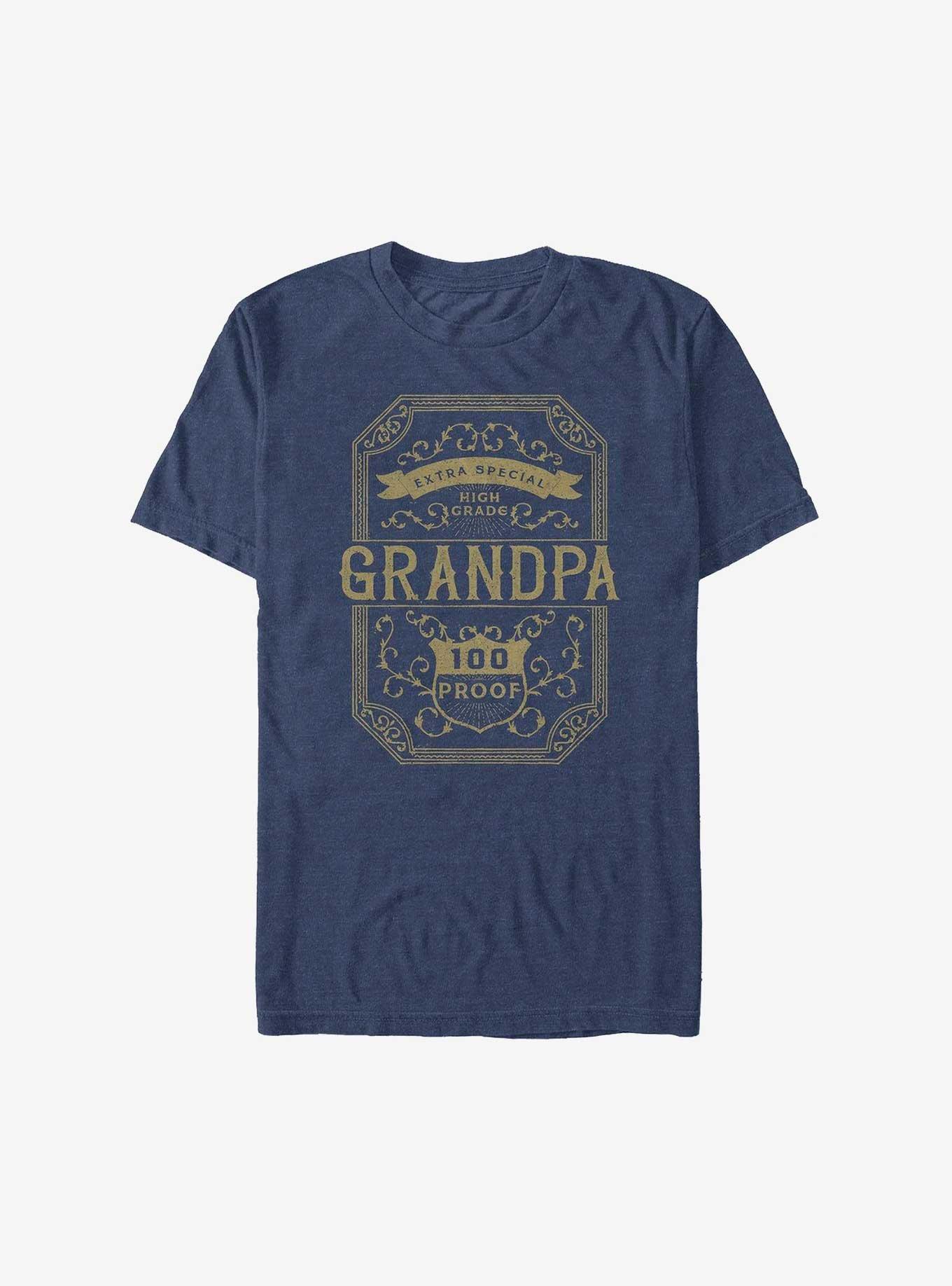 High Grade Grandpa T-Shirt, NAVY HTR, hi-res