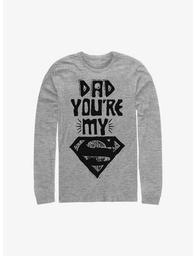DC Comics Superman Dad You're My Superman Long-Sleeve T-Shirt, , hi-res
