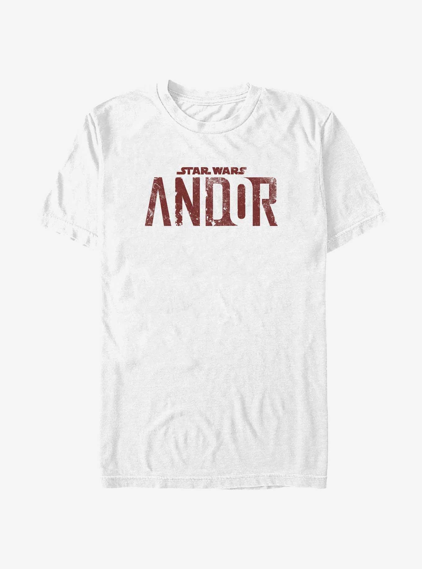 Star Wars Andor Logo T-Shirt, WHITE, hi-res
