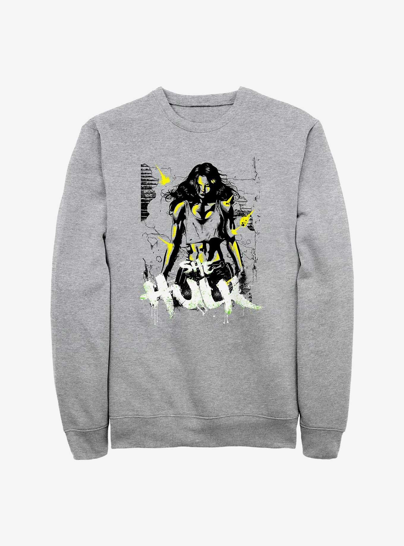 Marvel She Hulk Invincible Green Sweatshirt, , hi-res