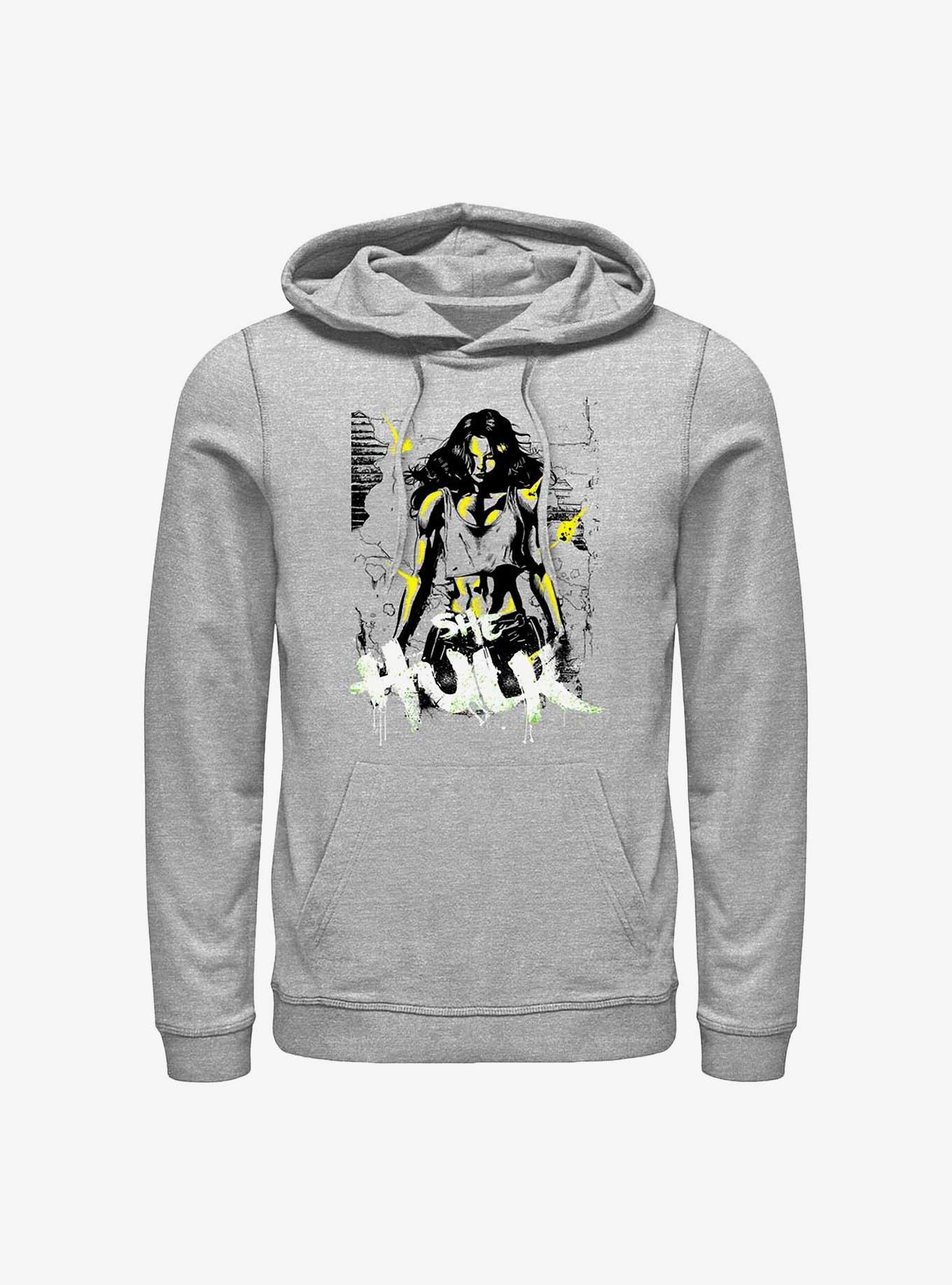 Marvel She Hulk Invincible Green Hoodie, , hi-res