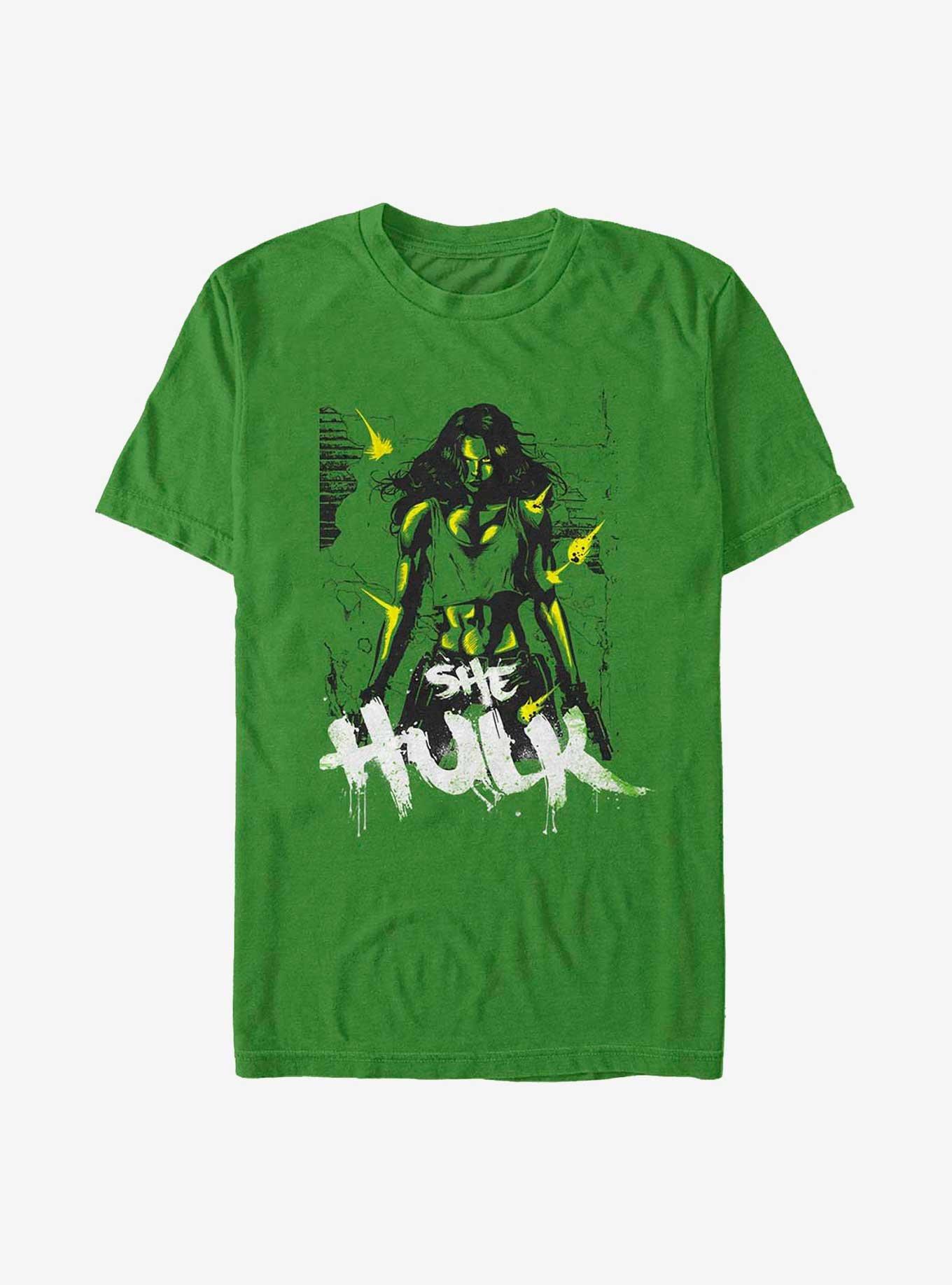 Marvel She Hulk Invincible Green T-Shirt, , hi-res