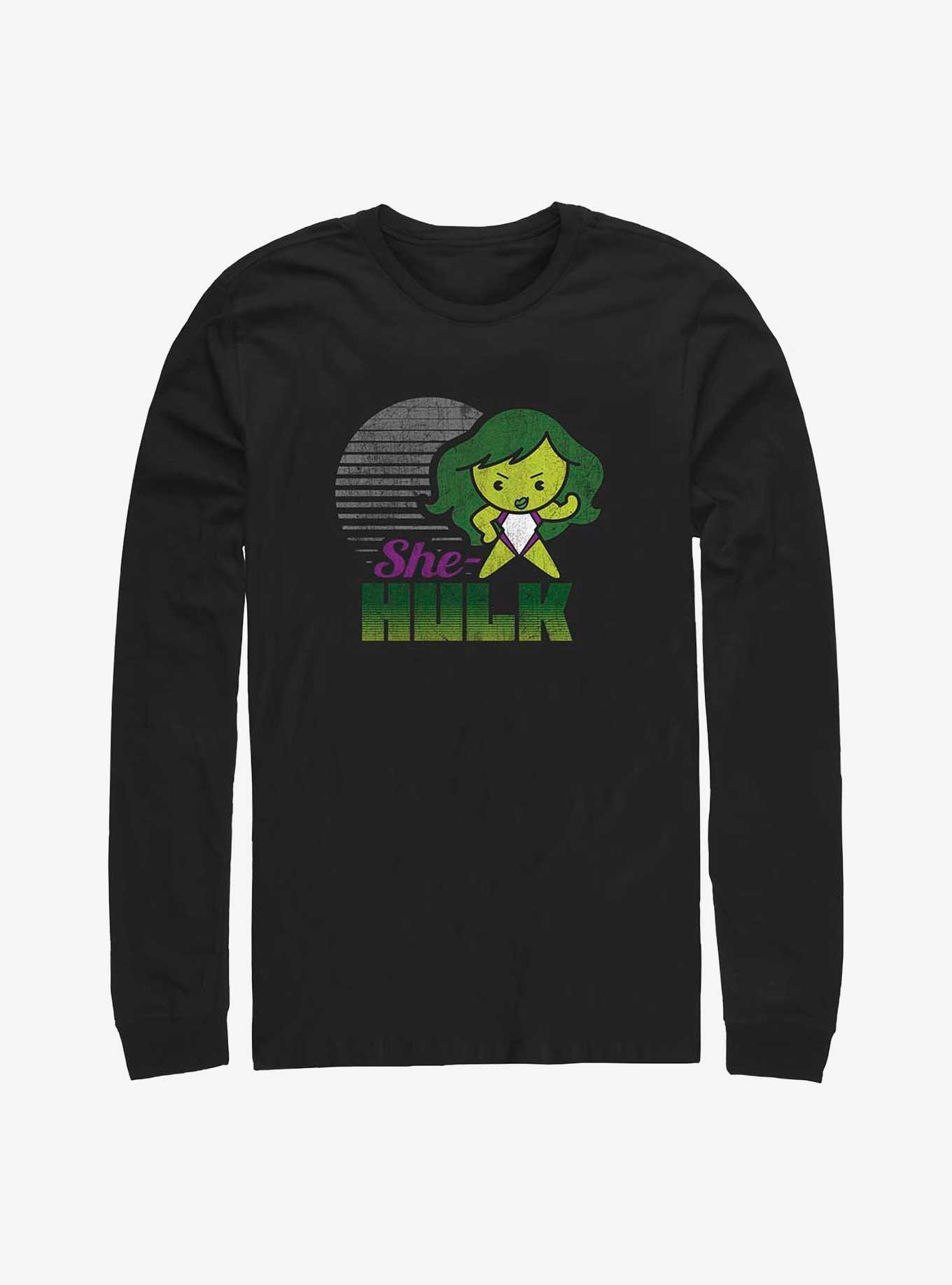 Marvel She Hulk Kawaii Long-Sleeve T-Shirt