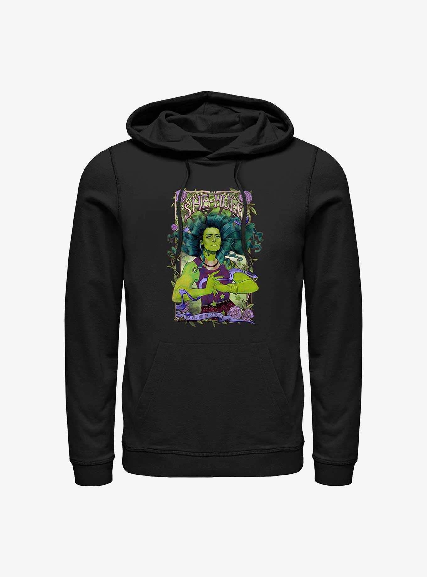 Marvel She Hulk Will Not Be Silenced Hoodie, , hi-res