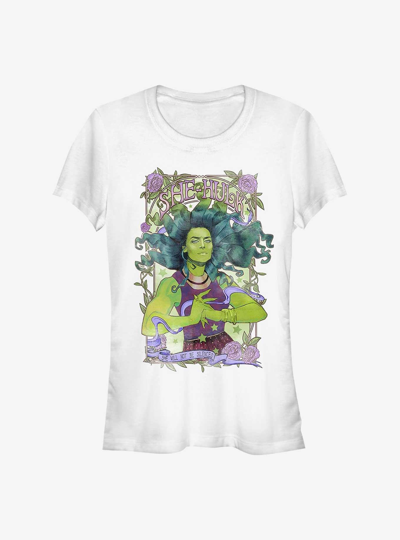 Marvel She Hulk Will Not Be Silenced Girls T-Shirt