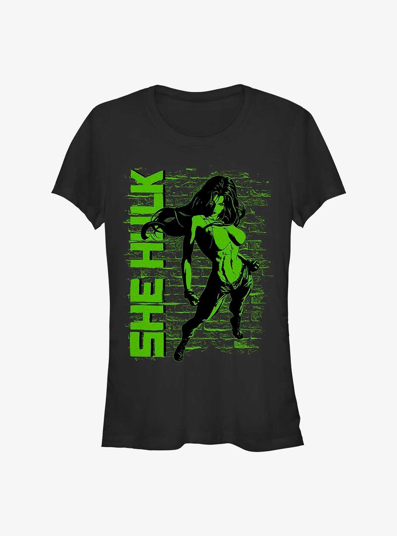 Marvel She Hulk Really Green Girls T-Shirt, , hi-res