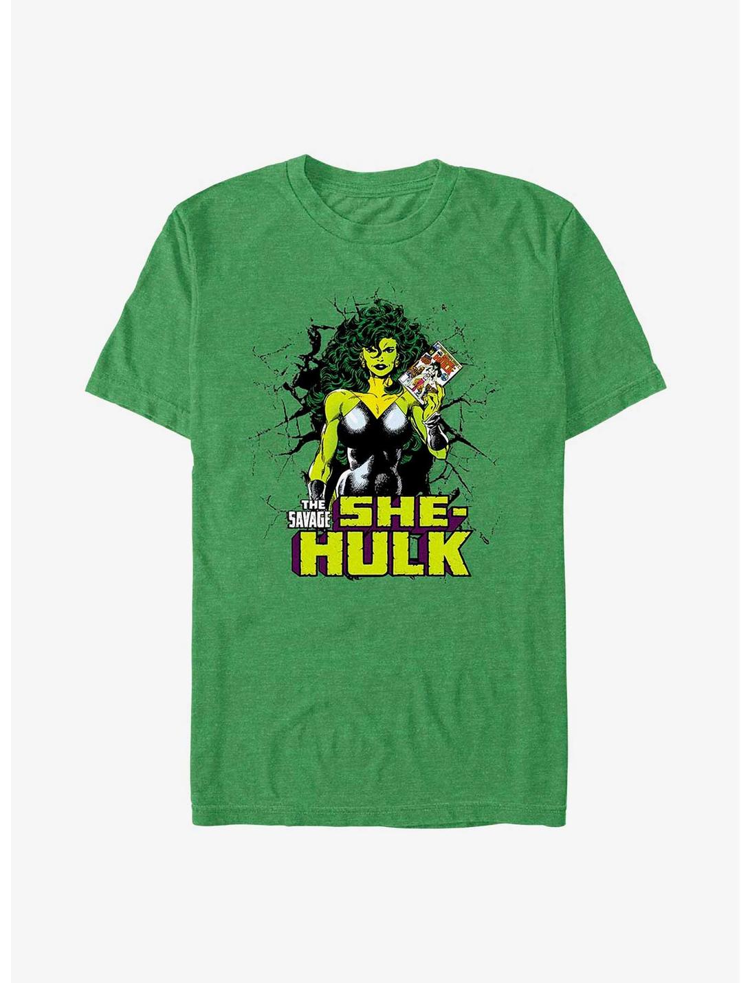 Marvel She Hulk The Savage T-Shirt, KEL HTR, hi-res