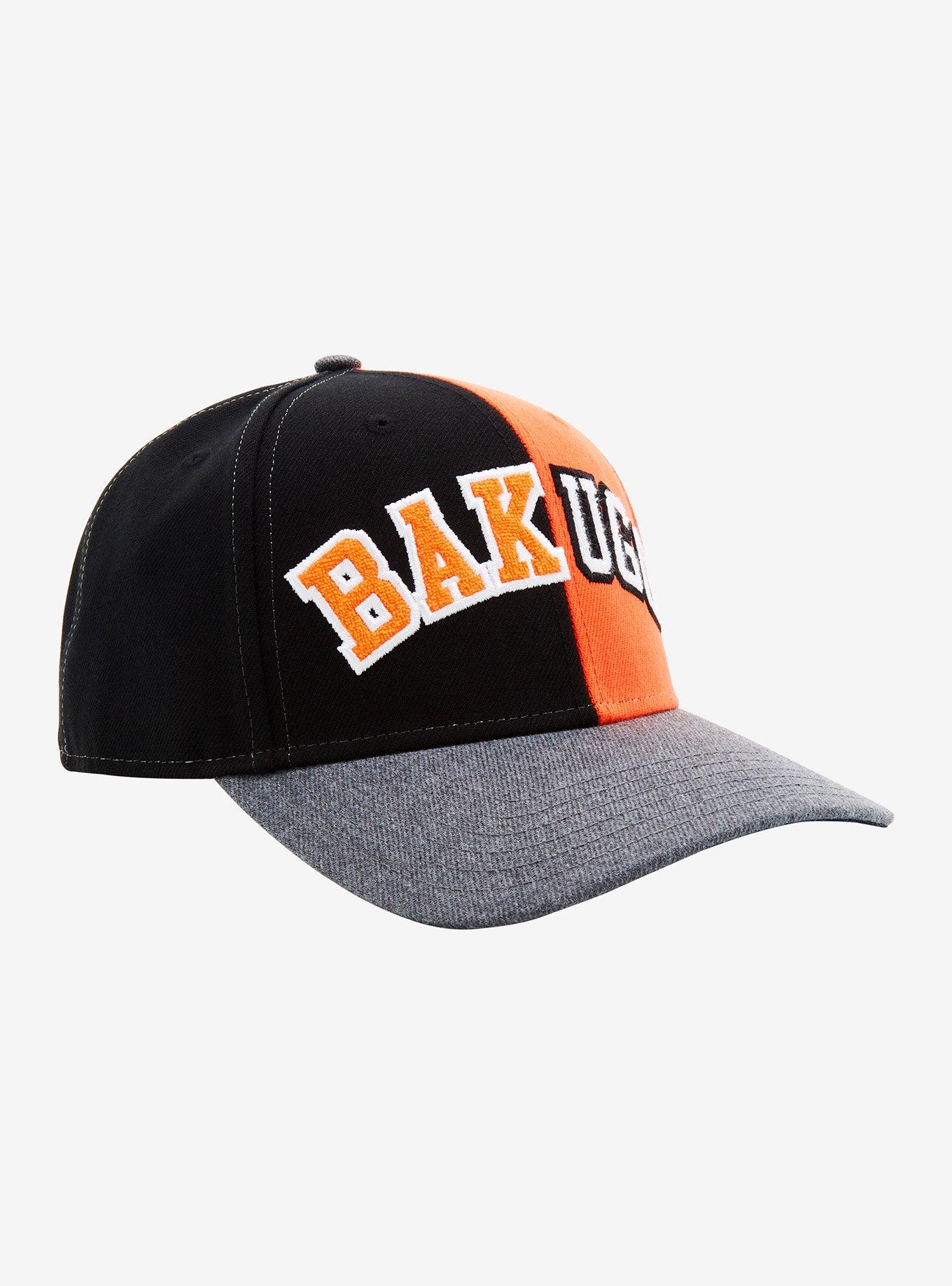 My Hero Academia Bakugo Split Snapback Hat, , hi-res
