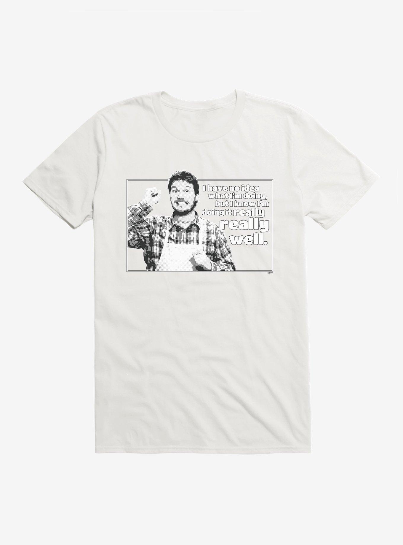 Parks And Recreation Andy Doing Well T-Shirt, WHITE, hi-res