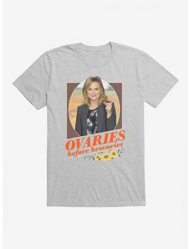 Parks And Recreation Ovaries Before Brovaries T-Shirt, , hi-res