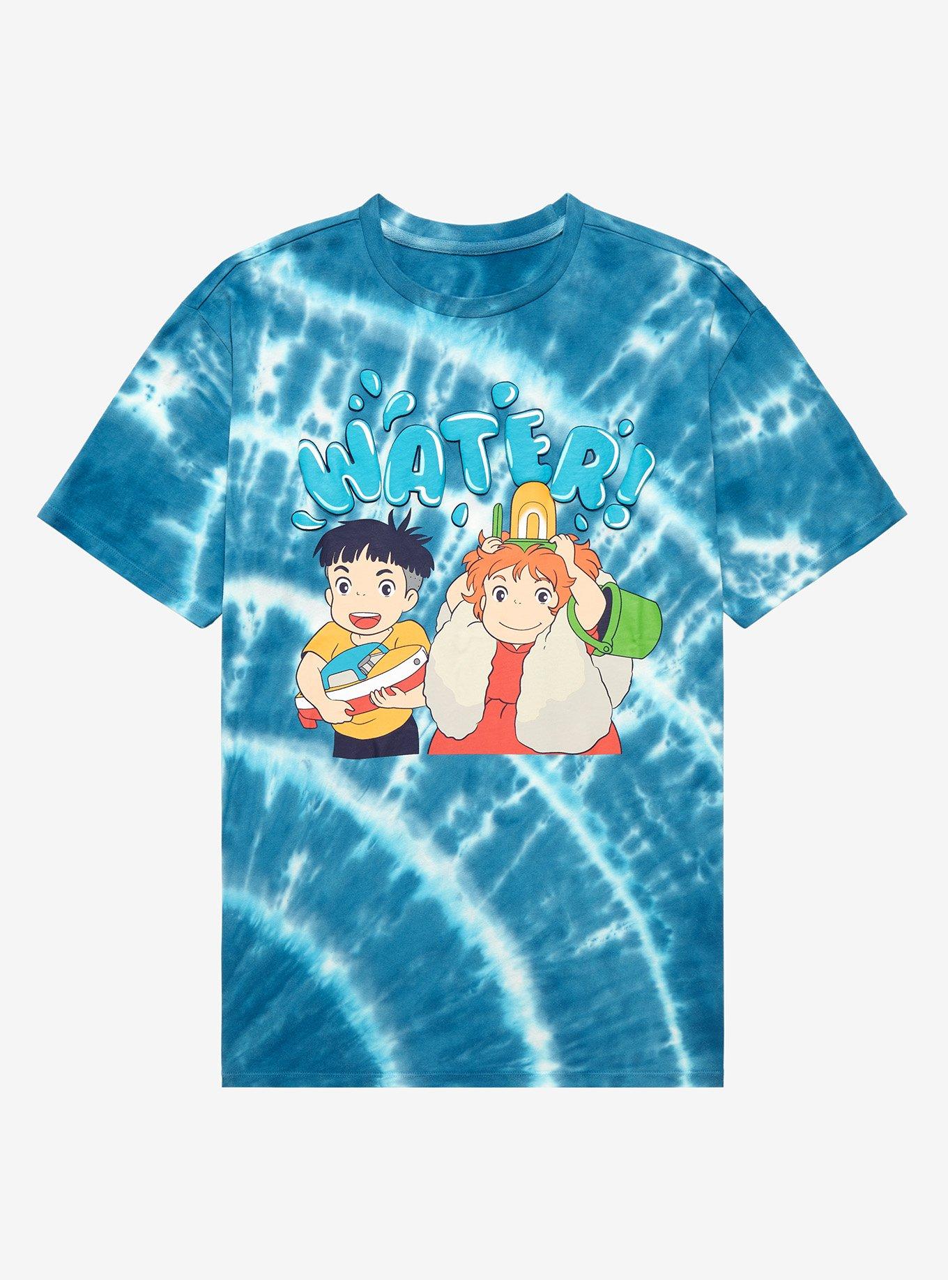 Studio Ghibli Ponyo Sosuke & Ponyo Tie-Dye Water T-shirt - BoxLunch  Exclusive | BoxLunch