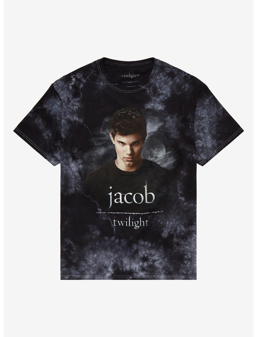 Twilight Jacob Grey Wash Boyfriend Fit Girls T-Shirt Plus Size, MULTI, hi-res