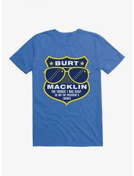 Parks And Recreation Burt Macklin Badge T-Shirt, , hi-res