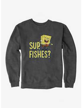 SpongeBob SquarePants Sup Fishes Sweatshirt, , hi-res