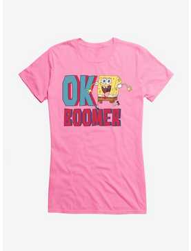 SpongeBob SquarePants Ok Boomer Girls T-Shirt, , hi-res