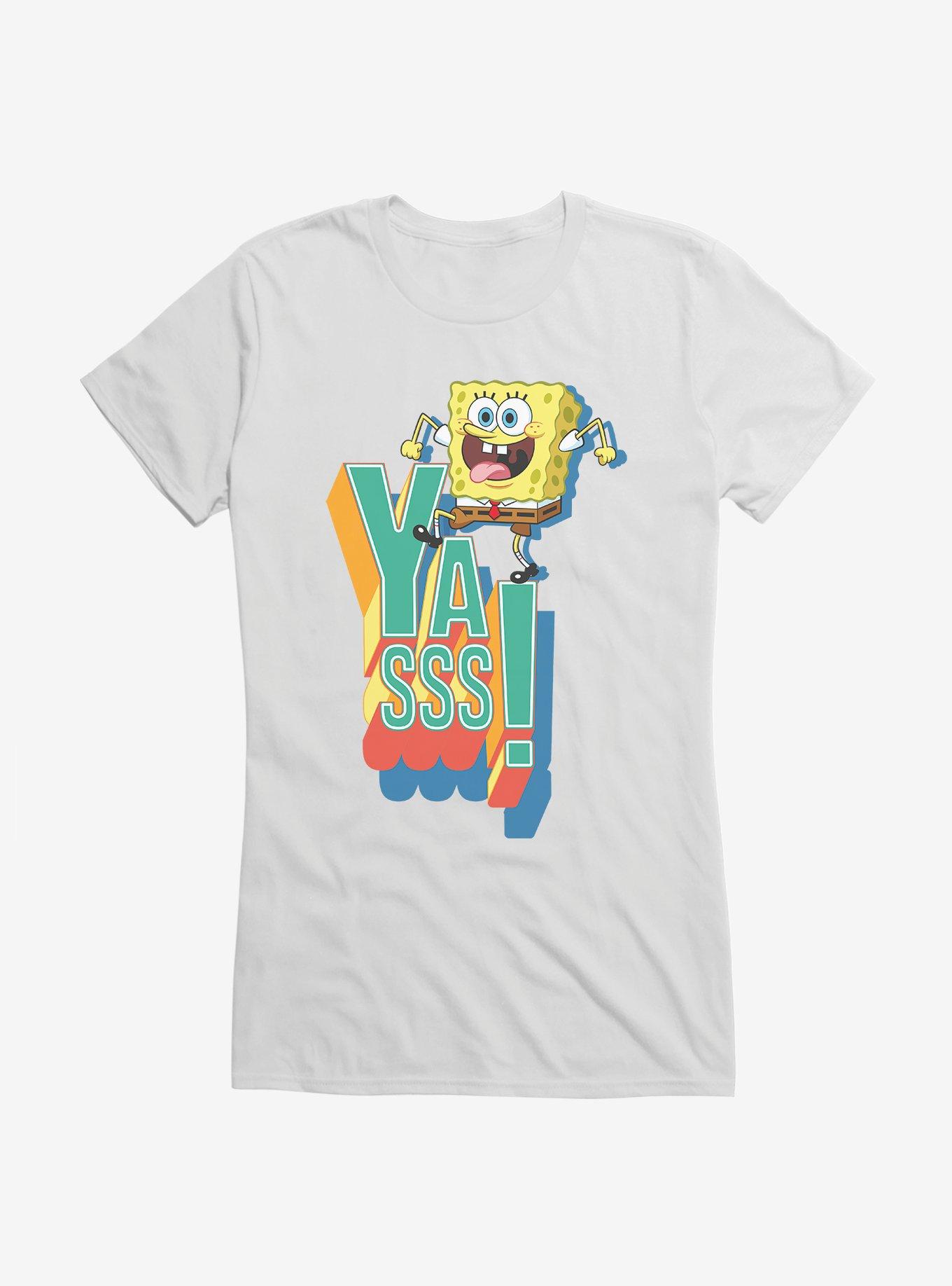 SpongeBob SquarePants Yasss Girls TShirt Hot Topic
