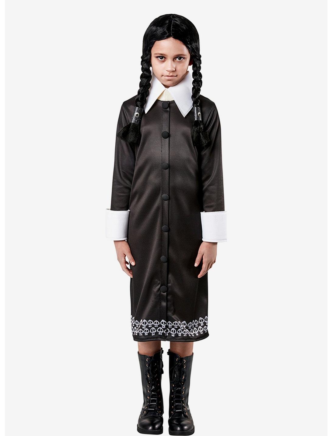 Addams Family Wednesday Deluxe Youth Costume, MULTI, hi-res