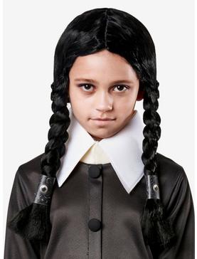 Addams Family Wednesday Youth Wig, , hi-res